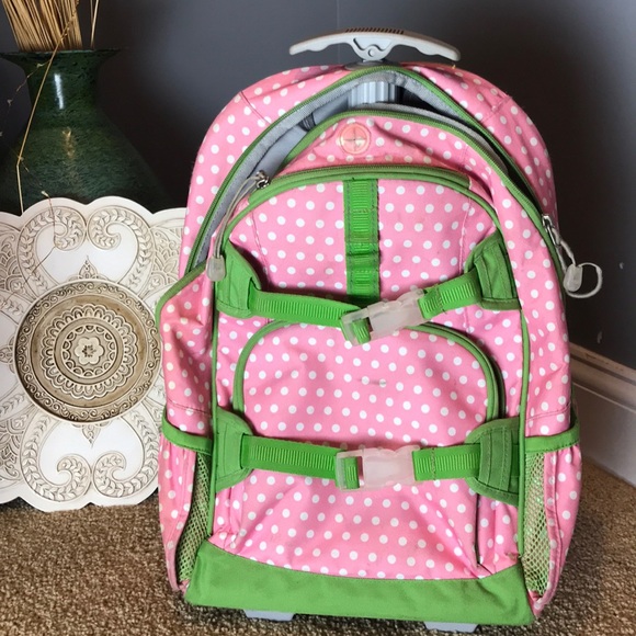 pottery barn kids roller backpack